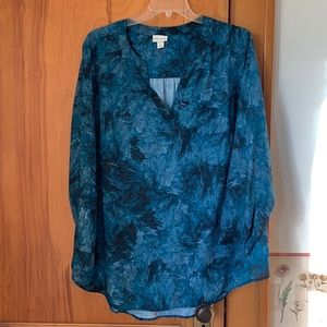 Ava & Viv Long Sleeve Blouse